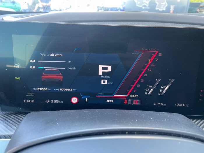 BMW XM, XM 50E, 2024, 27100 km