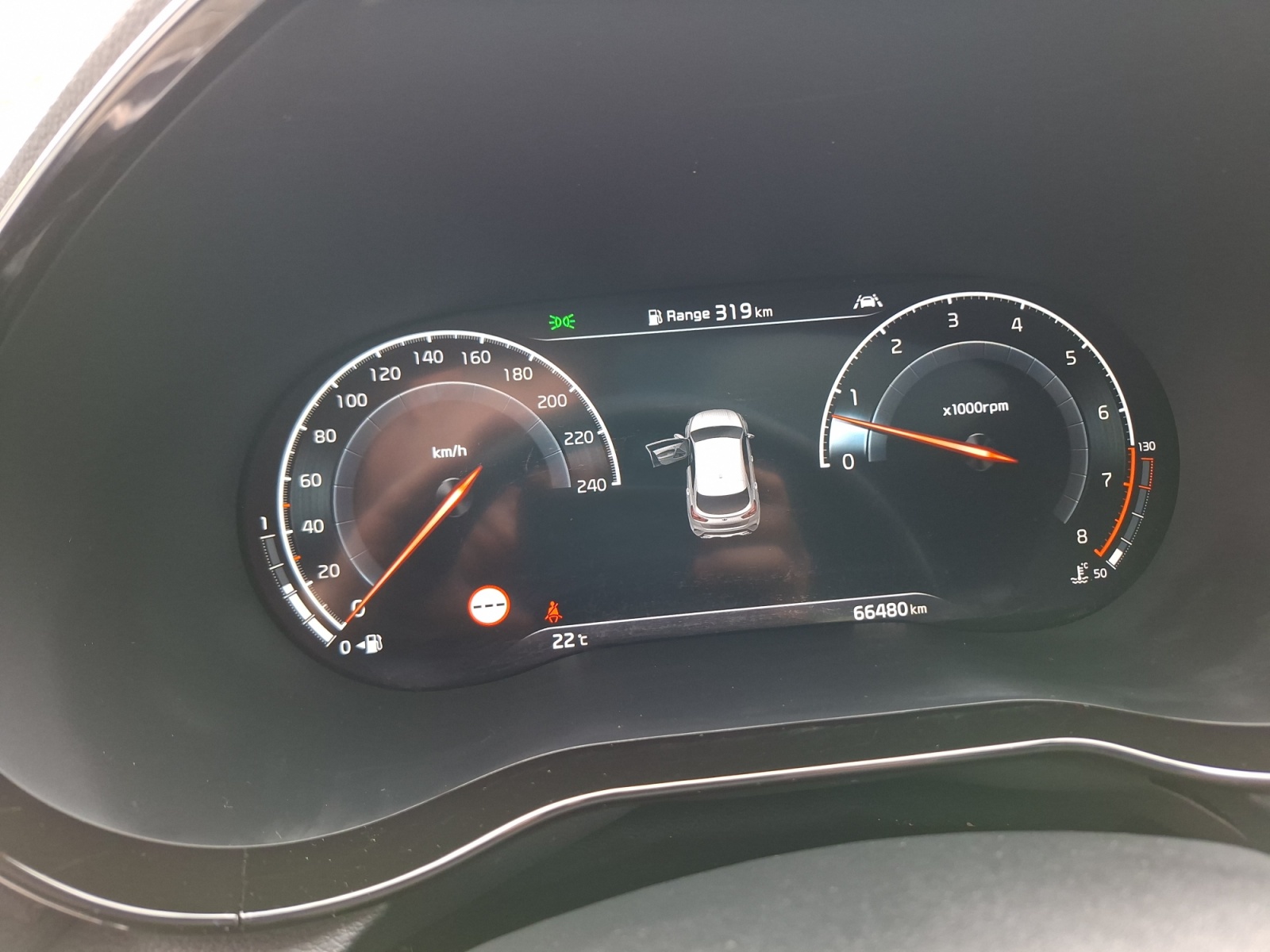 U5YH5F14ALL025735_08 KIA , , 2019, 66471 km