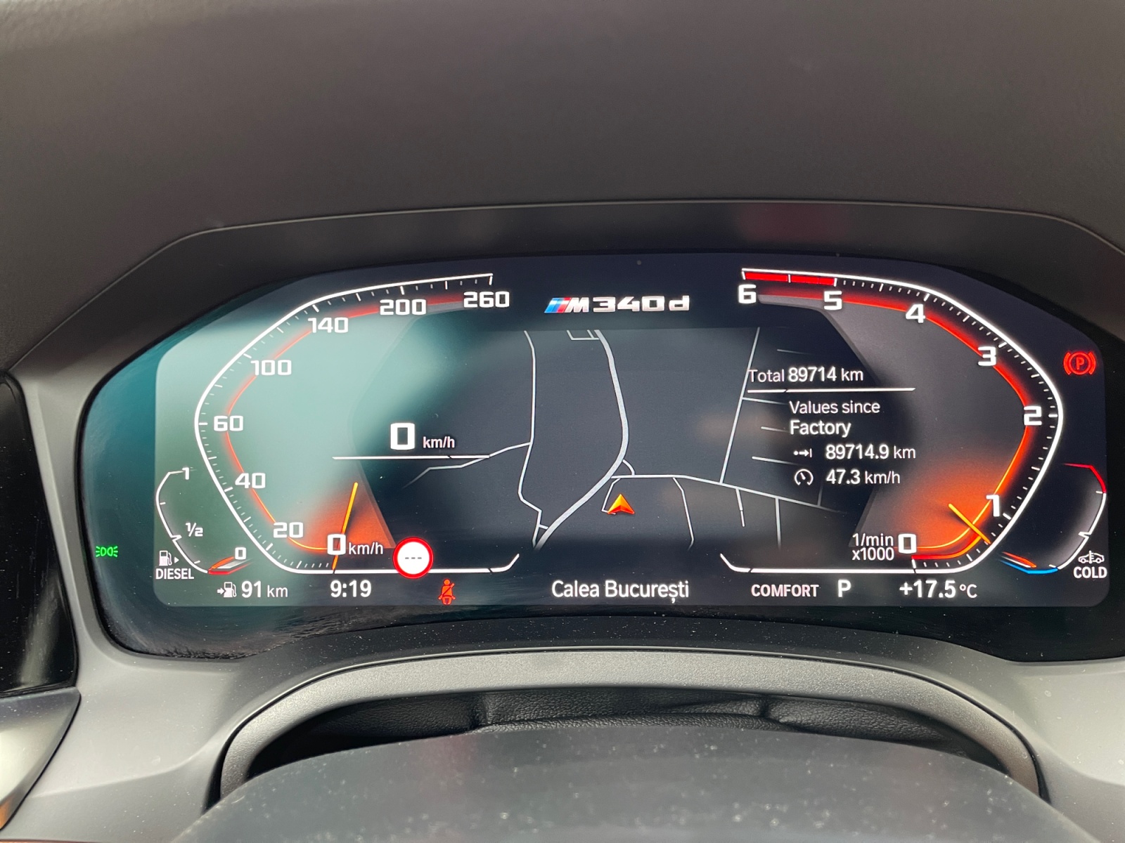 BMW Seria 3, M340D XDRIVE, 2021, 89714 km