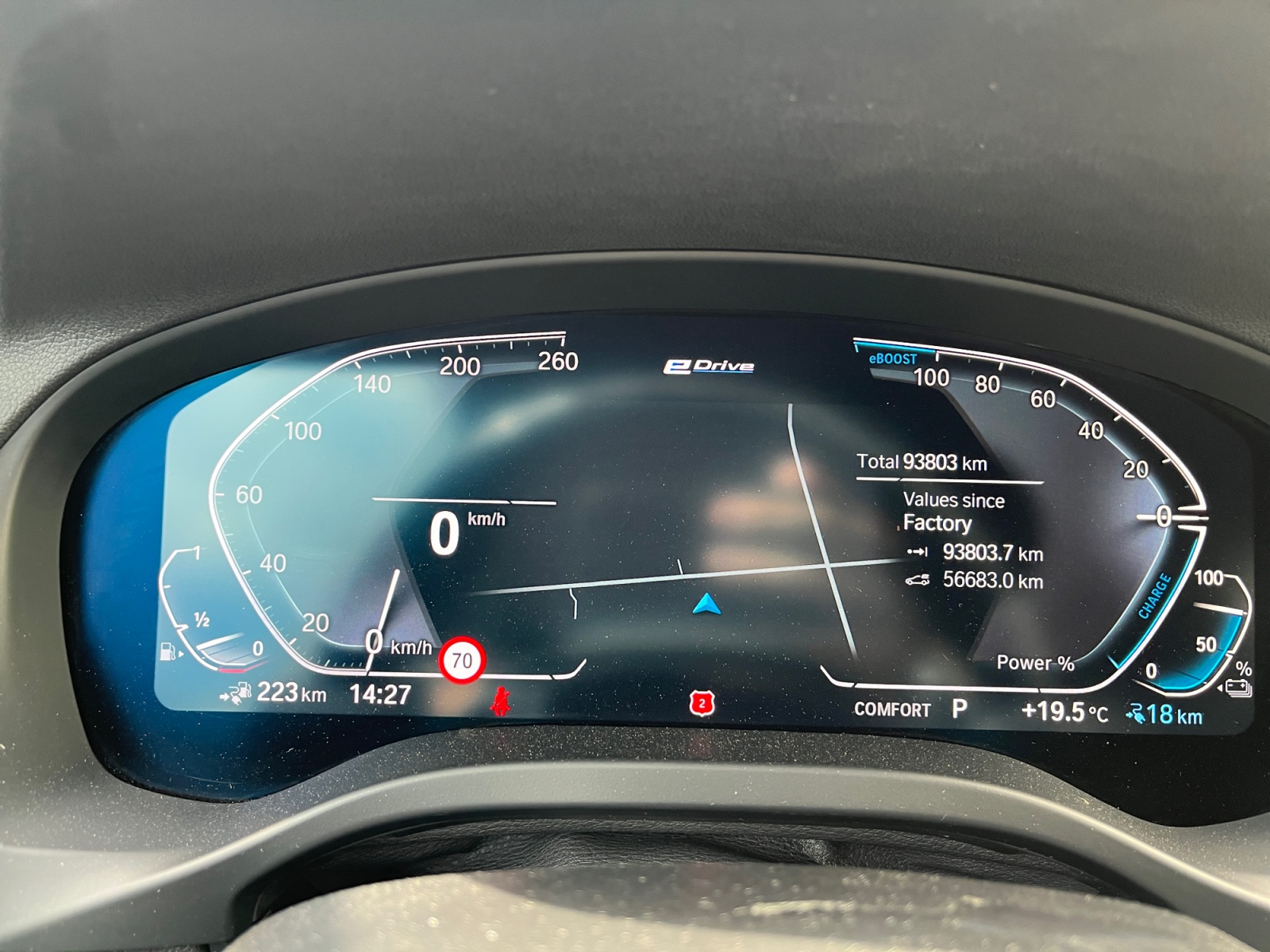 BMW X3, X3 XDRIVE30E, 2021, 93801 km