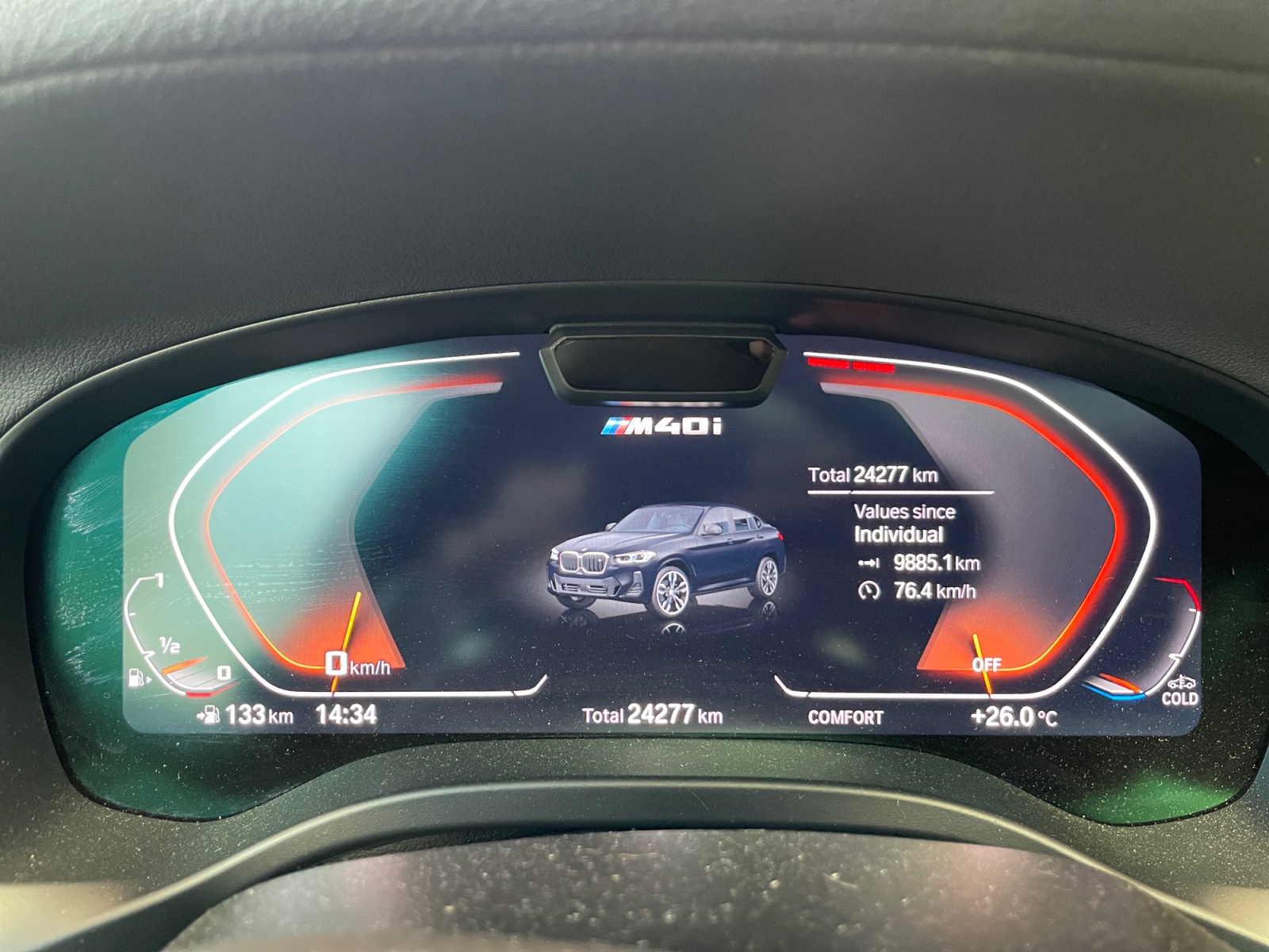 BMW X4, X4 M40I, 2025, 24300 km
