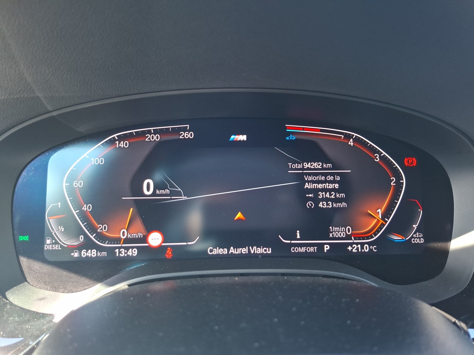 BMW Seria 5, 520D XDRIVE, 2022, 94300 km